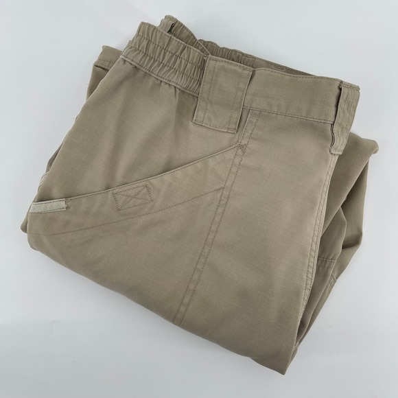 5.11 Tactical Mens Cargo Pants Relaxed Fit‎ Utility Workwear Beige Size 38X30 - Picture 1 of 8